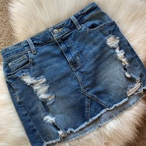 HOLLISTER DENIM SKIRT